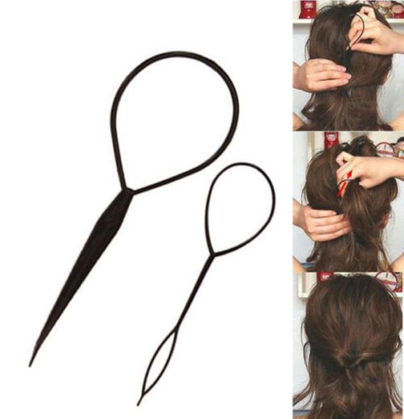 

whole2pcslot styling tools hair styling y tail hair braiding machine clips for hair curler for hair acessorios para cabe3372518
