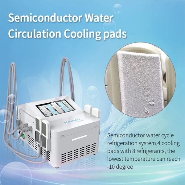 

portable 4 handles ems weight losing body slimming machine skin rejuvenation fat burning beauty equipment spa and home use