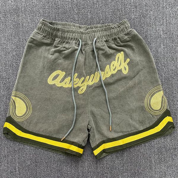 

canvas shorts men women 1 embroidery breechcloth oversized shorts2651, Black