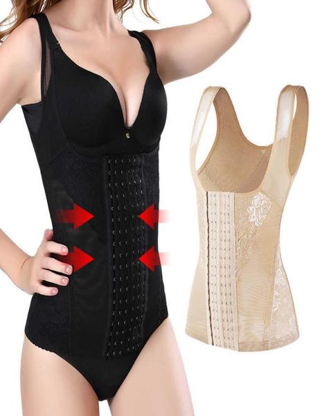 

waist trainer body shaper women tummy control corset slimming belt corset waist underwear vests body shaper fajas colombianas 21076439362, Black;white