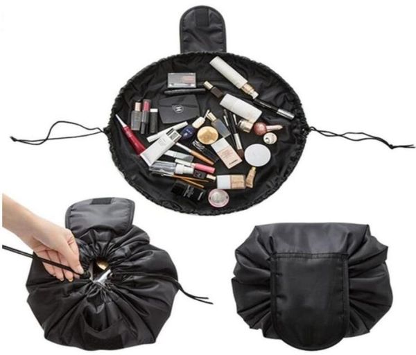 

waterproof travel makeup brushes cosmetic toiletry case wash organizer storage foldable pouch portable drawstring bag tool33513204526