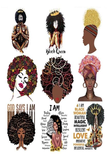

sewing notions iron on patches for clothing design washable black women heat transfer decals for garment t shirt hoodie diy therma1400309