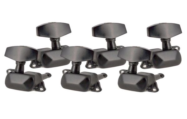 

black 3l3r semiclosed guitar tuning pegs keys tuners for acoustic electric guitar parts3074199