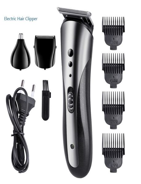 

3 in 1 electric with 4 nose hair the beard the hair limit combs shaver nose beard hair trimmer5683654