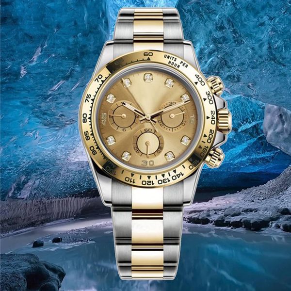 

designer mens watchs men watch 2813 automatic movement watches watch fashion classic style 40mm 904l stainless steel luminous sapphire wrist, Slivery;brown