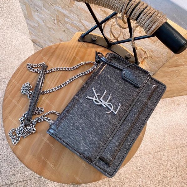 

10a sunset bag women one shoulder crossbody bag designer handbag tissu nacre coucher de soleil bags le cassandre high capacity chain envelop