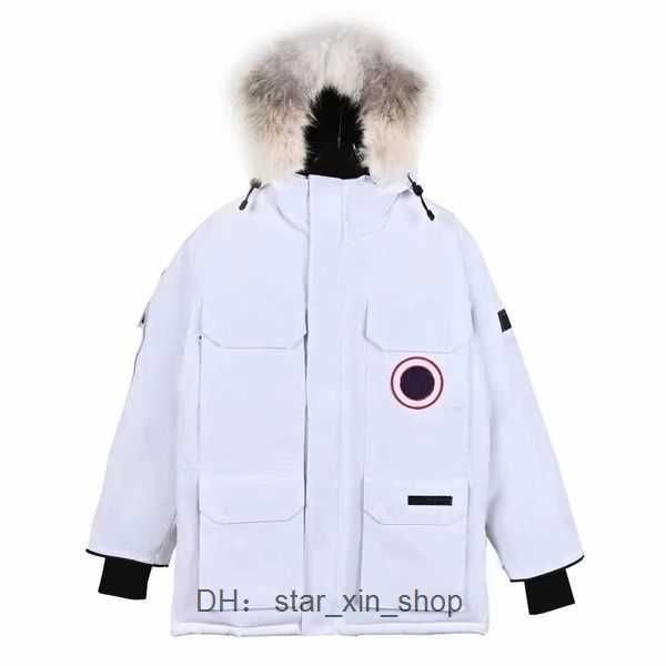 

down jackets jacket canda goose mens puffer womens parkas winter warm coats windproof letters streetwear causal outerwear 2 u0qx, Black