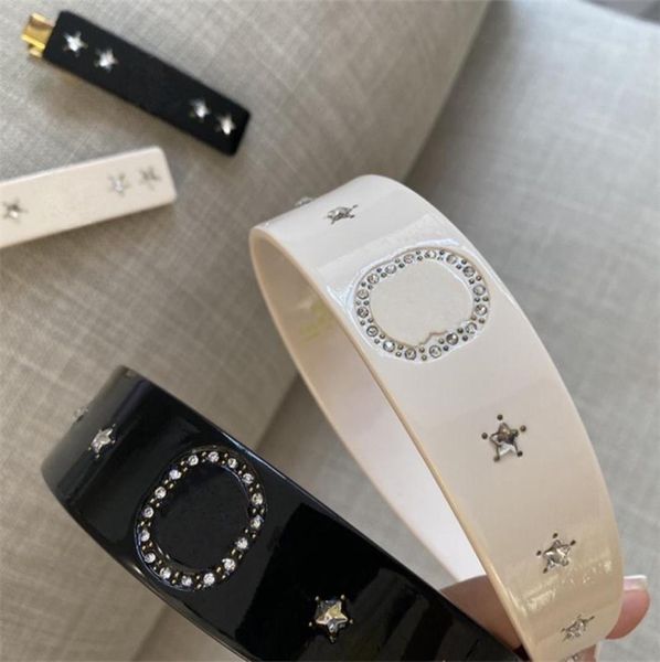 

classic letter headband shining crystal head bands fashion star charms hairband yoga hair bands girls headwrap women head accessor1448783