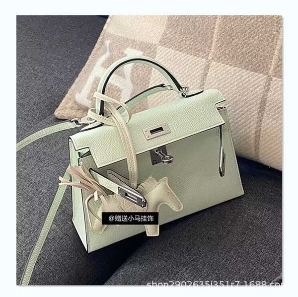 

designer bags 2023 women's bag new second-generation kelys spring and summer single shoulder messenger leather women's handbag min