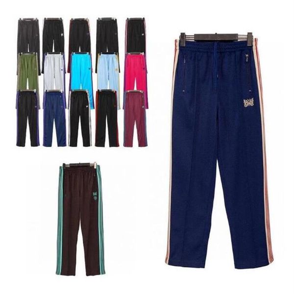 

22ss embroidery cotton pants men women fashion four seasons2408, Black