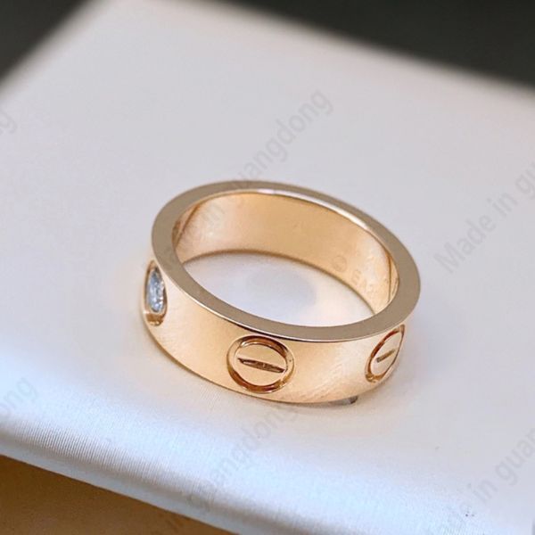 Gold 5mm Width with Stone