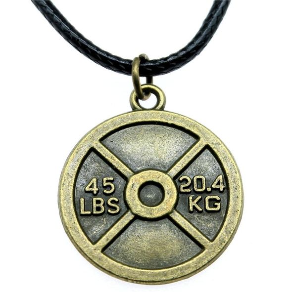 

wysiwyg 5 pieces leather chain necklaces pendants choker collar women necklace jewelry weightlifting weight film 28x24mm n6a127466085182, Golden;silver