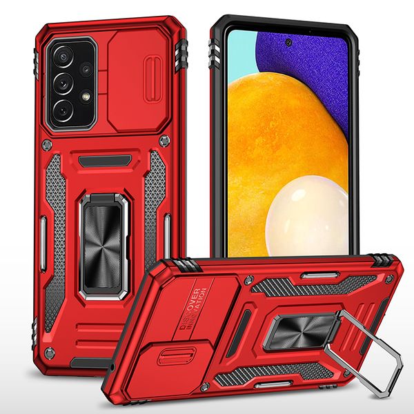

phone case for samsung galaxy a25 5g a54 a34 a24 a14 a53 a23 a13 a32 a22 4g 5g a series car mount ring holder kickstand slide camera lens pr