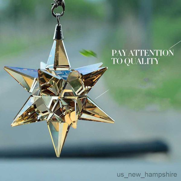 

decorations crystal interior supplies star hanging meteor hammer pendant jewelry men and women car decoration r230811