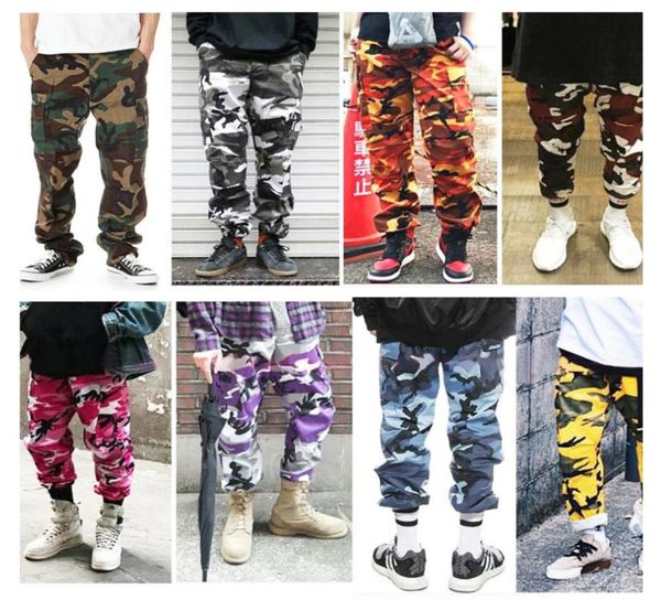

cargo sweatpants mens pants sweat pants streetwear women men yellow orange camouflage pant jogger casual army red pink trousers sw2691091, Black;green