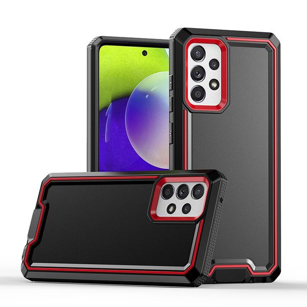 

armor shockproof dual colors cell phone cases for samsung galaxy a14 a12 a22 a32 a52 a72 a03 core a13 a23 a33 a53 a73 a14 designer phone cas