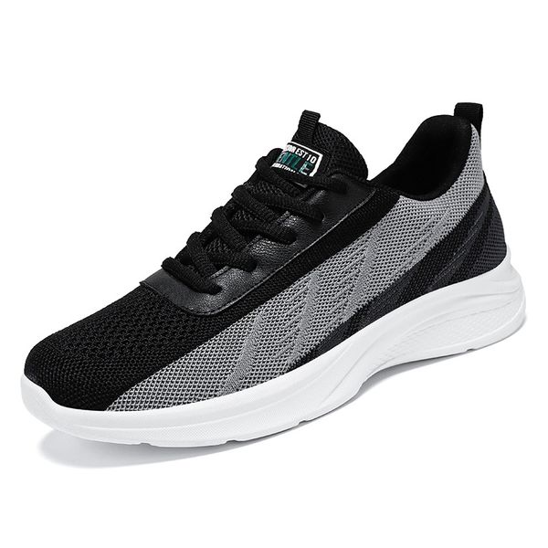 

men's new product autumn single running shoes comfortable designer shoes casual white grey outdoor sports shoes men