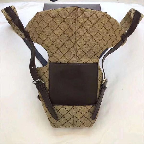 

baby bag front strap grid kids carriers fashion multi-function safety backpacks newborn mother mummy maternity nursing handbag232k