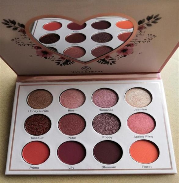 

makeup palette eye shadow eye bloom hank henry palette 12 color waterproof eyeshadow251v4404954