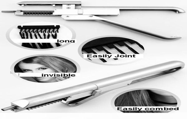 

new hair extensions 6d machine salon hair treatment 6d wig contection gun dhl8080408