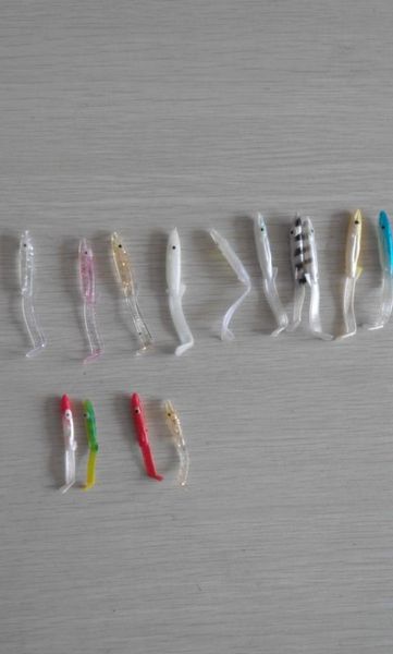 

516cm fishing soft eel lure l long tail soft fish bait t tail lure2626594