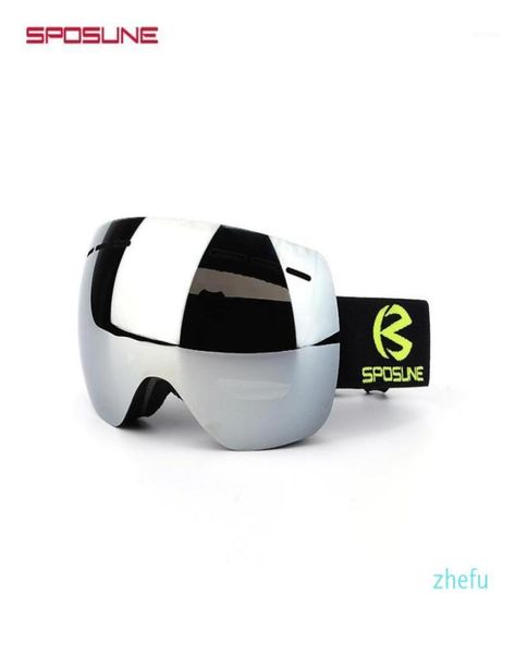 

ski goggles 2021 winter double lens antifog snowboard eyewear occhiali neve glasses snow goggle men women googles11473550