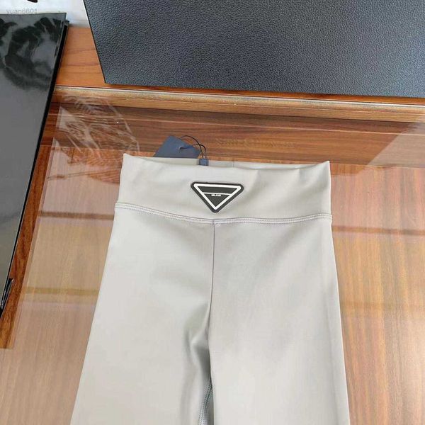 

luxury designer child clothing yoga slim fit pants logo decoration baby casual pants size 110-160 cm fashion solid color kids trousers, Blue