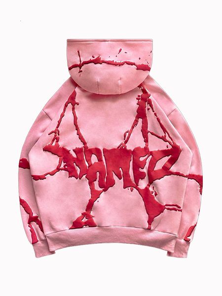 

womens hoodies sweatshirts contrast color zipper loose hoodie women 230811, Black