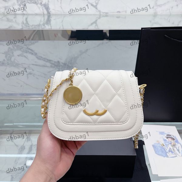 

designer womens bag classic purse leather diamond gold hardware metal c buckle matelasse chain luxury handbag crossbody bags mini makeup bag