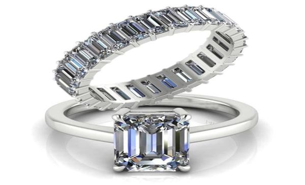 

cluster rings carofeez fashion simple vintage geometric white zircon set for women accessories jewlery anniversary party gift6913729, Golden;silver