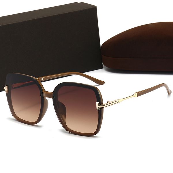 

designer sunglasses for women glasses classic uv protection fashion sunglass letter casual eyeglasses with original box high quality, White;black