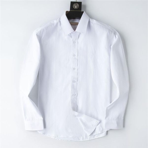 

brand men's business plaid casual shirt mens long sleeve striped slim fit camisa masculina social male shirts new fashion shi221m, White;black