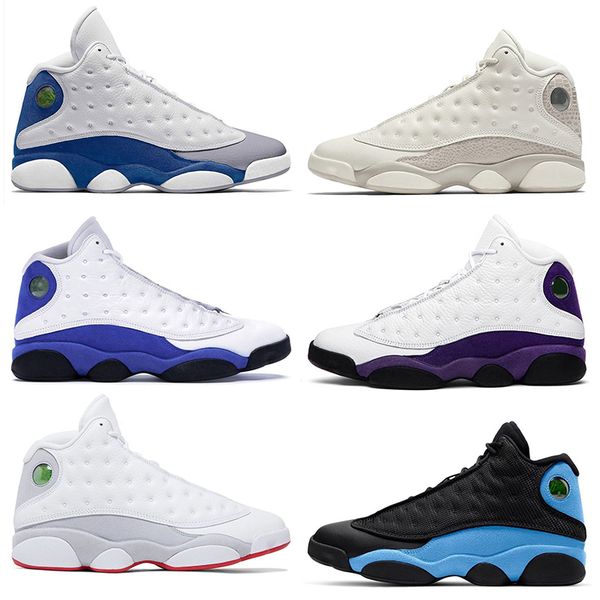 

jumpman 13 athletic sneakers basketball shoes 13s hyper royal french blue universityblue wolf grey altiude love respect whit dirthbred mens