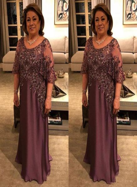 

2020 wedding party mother of the bride dresses with beaded lace applique half sleeves evening gowns plus size prom dress6008982, Black;red