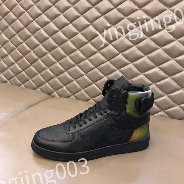 

2023 new designer flat sneaker trainer casual shoes canvas leather white letter overlays fashion platform mens womens low sneakers 35-44 rd0, Black