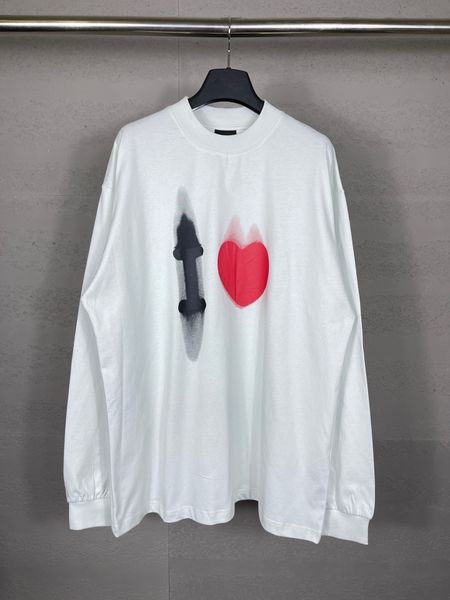 

23ss designer letter hoodies t shirts tee sweatshirt fashion high street short sleeves summer casual t-shirt breathable men women crew neck, Black;brown