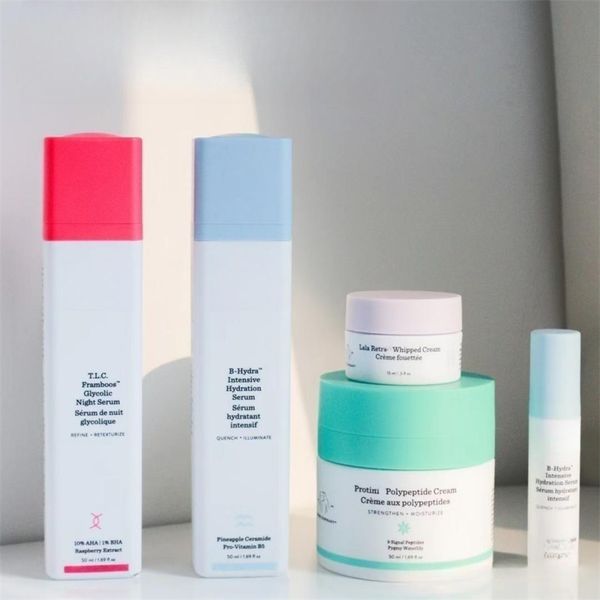 

drunk-elephant skin care polypetide lala retro whipped cream b-hydra serum 50ml 1.69fl.oz strengthen moisturizer face skin care