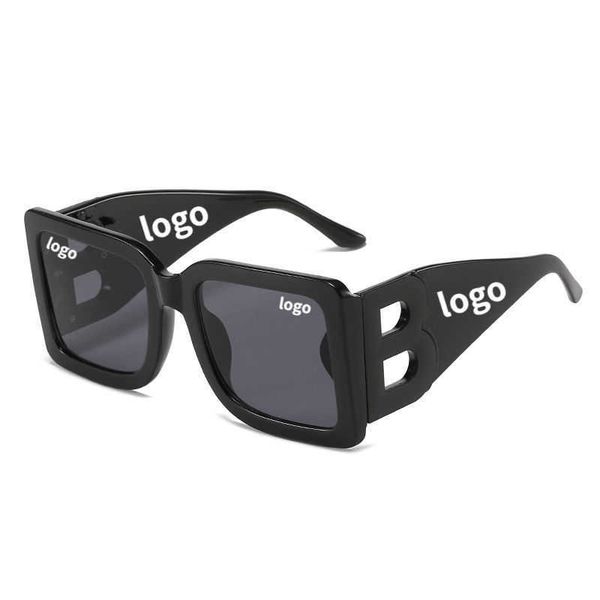 

retro color rectangular black luxury heatwave safety low price designer plastic sunglasses business men general sunglasses, White;black
