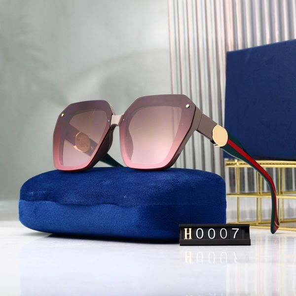 

designer sunglasses for men women 0007 fashion luxury sun glasses classic adumbral goggles outdoor beach drivers eyewear brand letter g eyeg, White;black