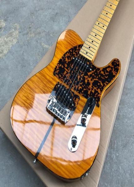 

factory 10039s 45th anniversary madcat tl electric guitar flame maple pickup crazy cat guitarr 8789956