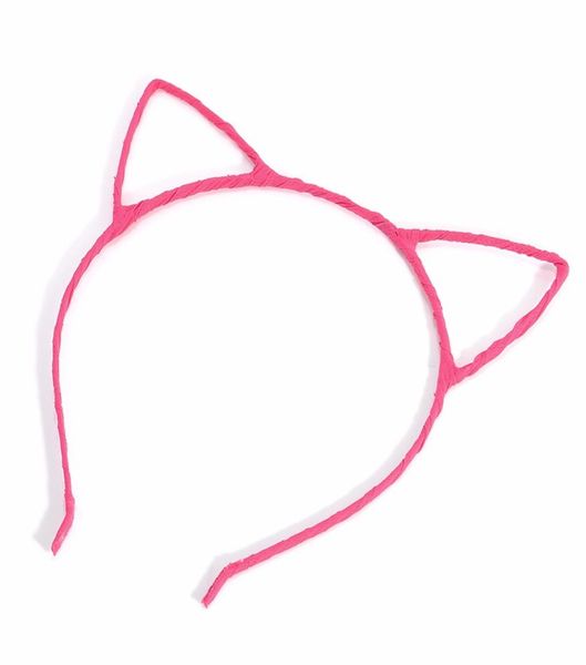 

fashion women cute cat kitten ears metal headband hair band cosplay party1273876, Silver