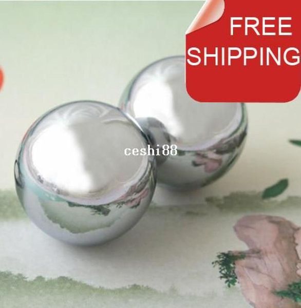 

polished baoding iron ball40mm chime health ball chromesimple design for daily usered paper boxoptional 35mm 45mm available3501823