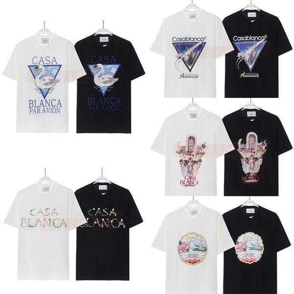 

new fashion printing t shirt men women designers t shirts tees mens casual loose clothing asian size s-3xl306z, White;black