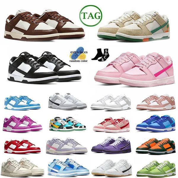 

shoes running lows panda mens brown active fuchsia light orewood medium olive gray fog orange unc gai triple pink candy women sneakers size, Black