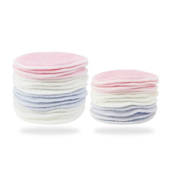 

16pcs facial cleaner makeup remover pad make up effectively nail art mascara round practical lips bamboo fiber wipes reusable7121310