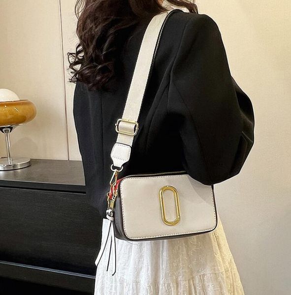 

designer fashion bag handbag famous totes marc snapscamera small crossbody purse women shoulder bags messenger cross body r230812