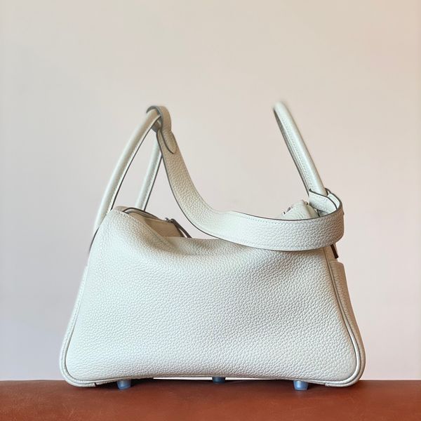 

10a new womens real leather bag lychee cowhide doctor handbag shoulder purse craft all lindys handmade handbags bag 26cm handmade bag