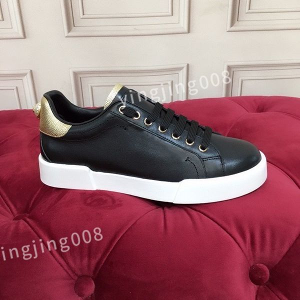 

luxurys casual shoes men designer sneaker black white leather calfskin sneakers shoe brands comfort outdoor trainers men walking hc210802