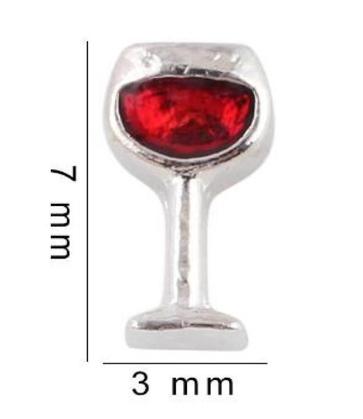 

20pcslot wine diy alloy floating locket charms fit for glass living magnetic memory locket fashion jewelrys3879051, Bronze;silver