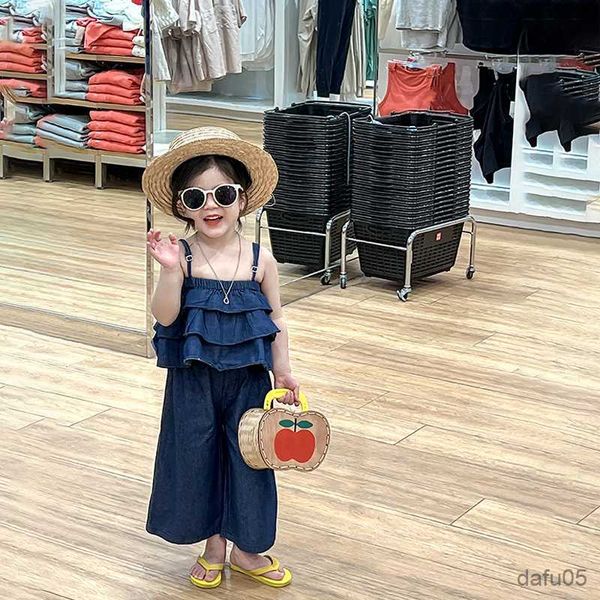 

clothing sets summer clothes girls vest short clothing for girls solid color kids clothes girls casual style tracksuit kids r230812, White